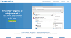 Desktop Screenshot of groupstowork.com